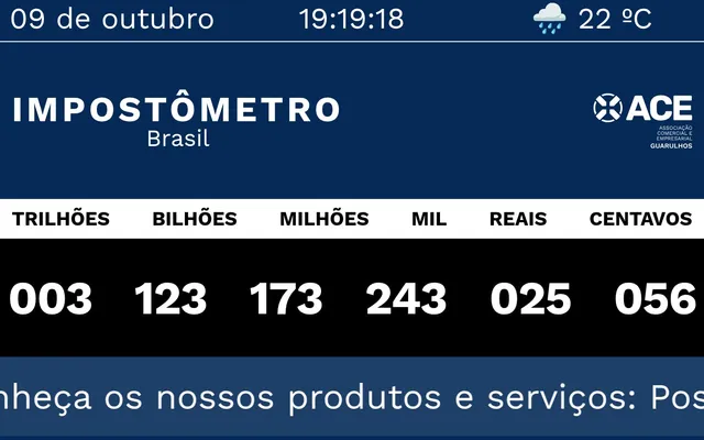 Interface do projeto ACE Guarulhos