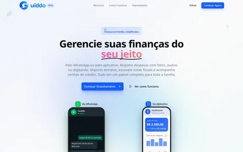 Prévia do projeto Guiddo